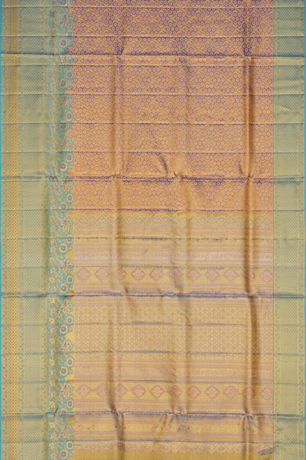 Image of Kanchipattu Tissue Brocade Pink Saree