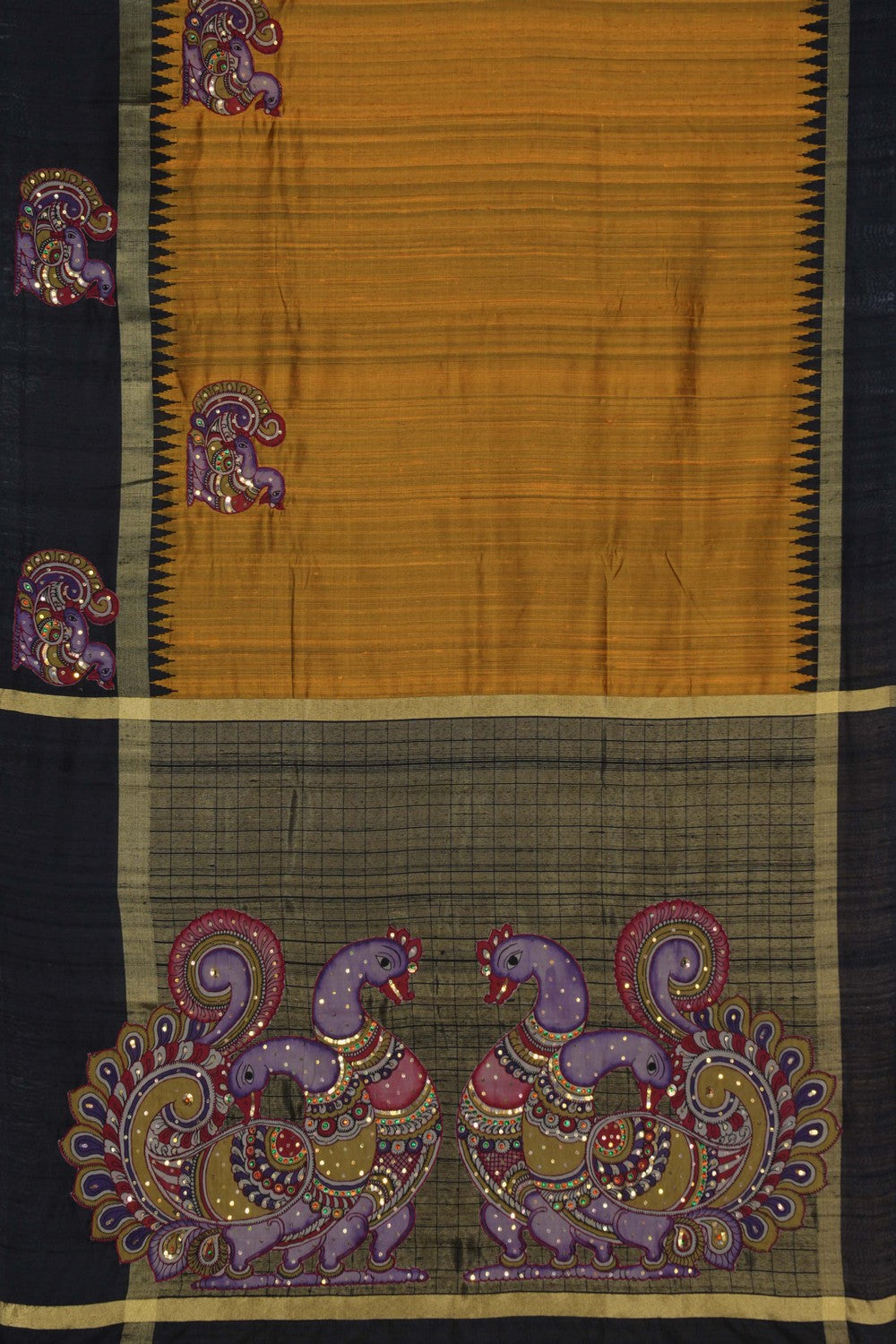 Image of Skillfully Appliquéd Onto The Drape