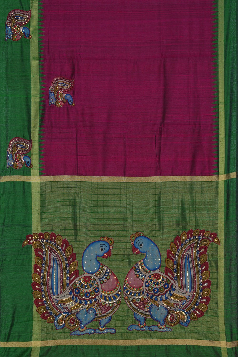 Image of Skillfully Appliquéd Onto The Drape