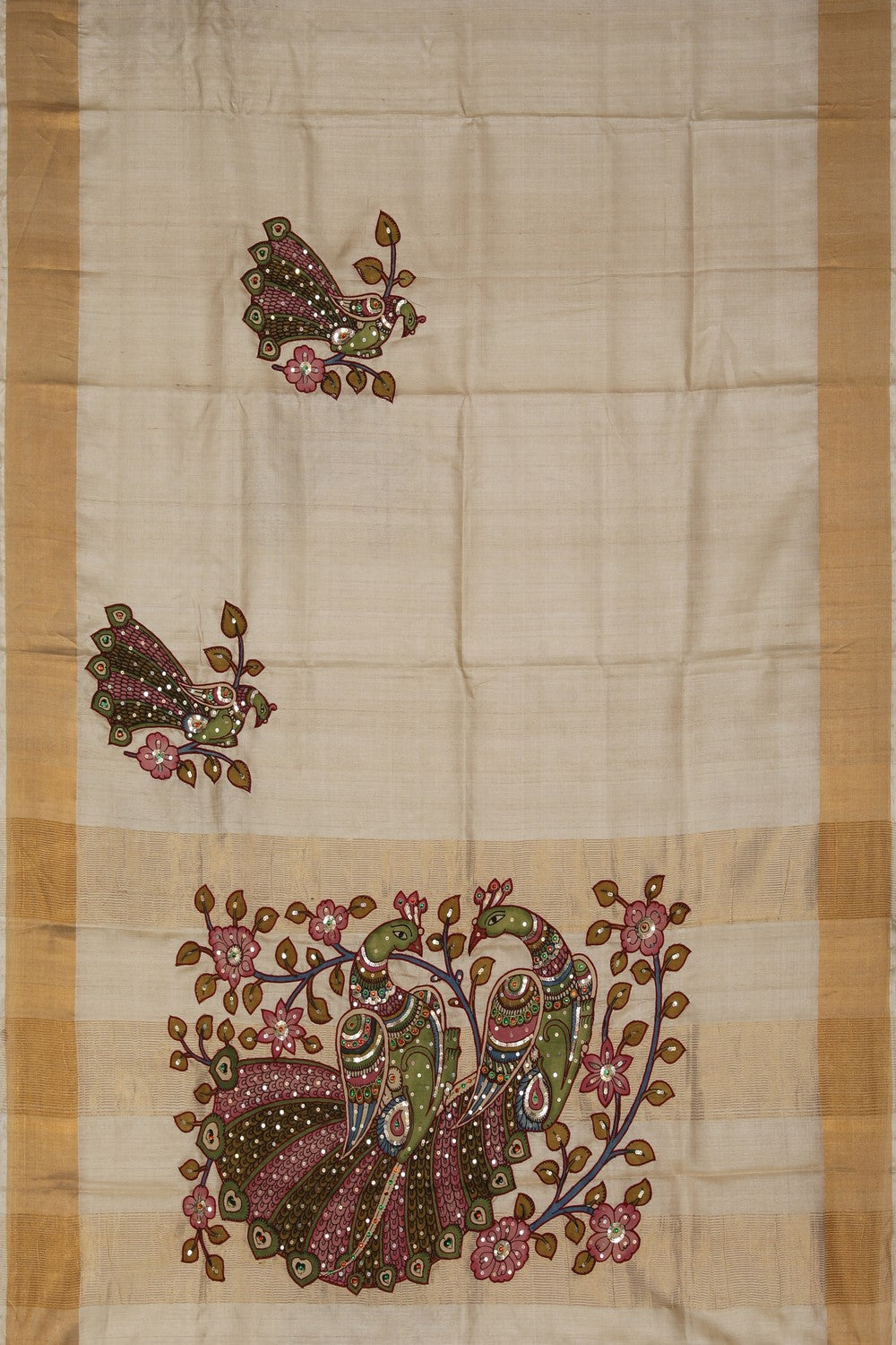 Image of Skillfully Appliquéd Onto The Drape