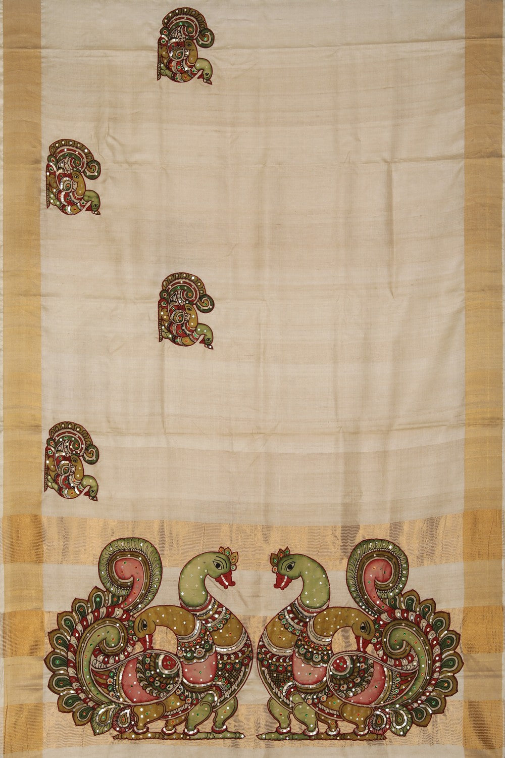 Image of Skillfully Appliquéd Onto The Drape