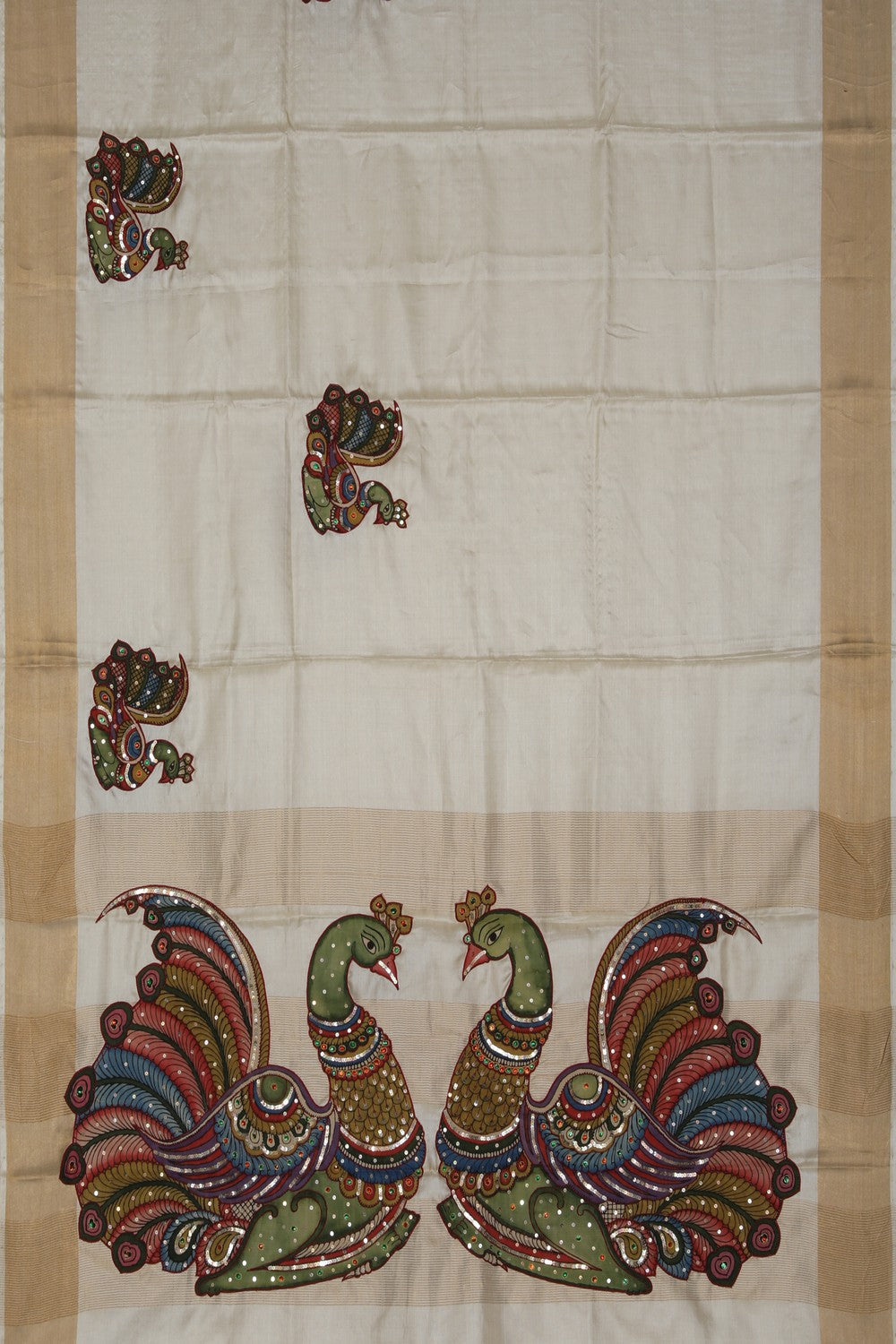 Image of Skillfully Appliquéd Onto The Drape