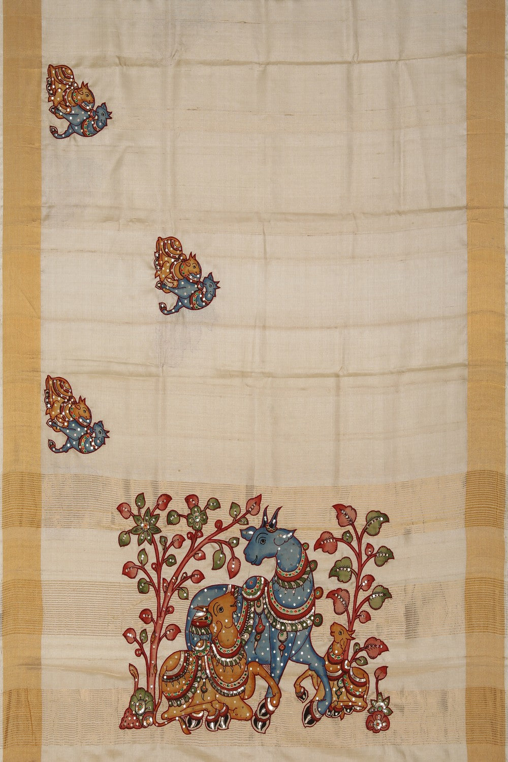 Image of Skillfully Appliquéd Onto The Drape