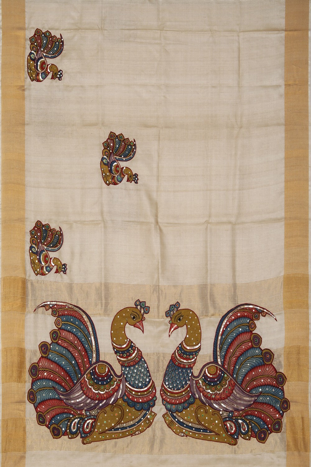 Image of Skillfully Appliquéd Onto The Drape