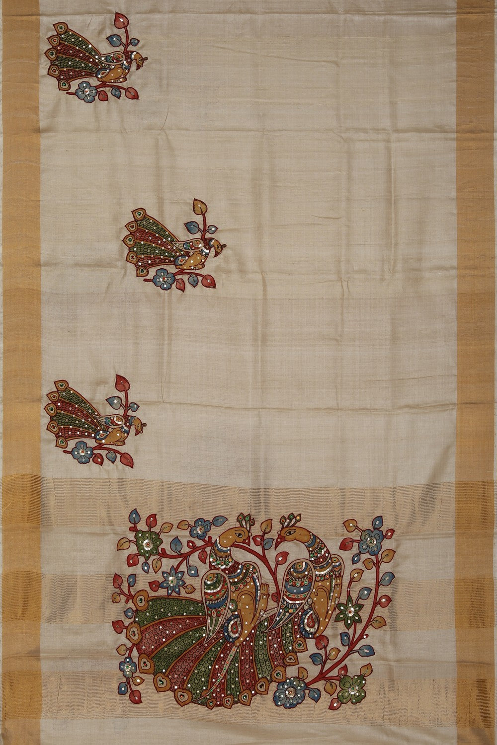 Image of Skillfully Appliquéd Onto The Drape