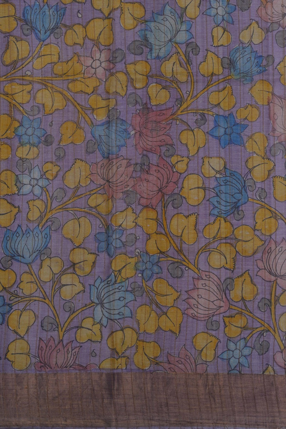 Image of Kalamkari Painting Saree