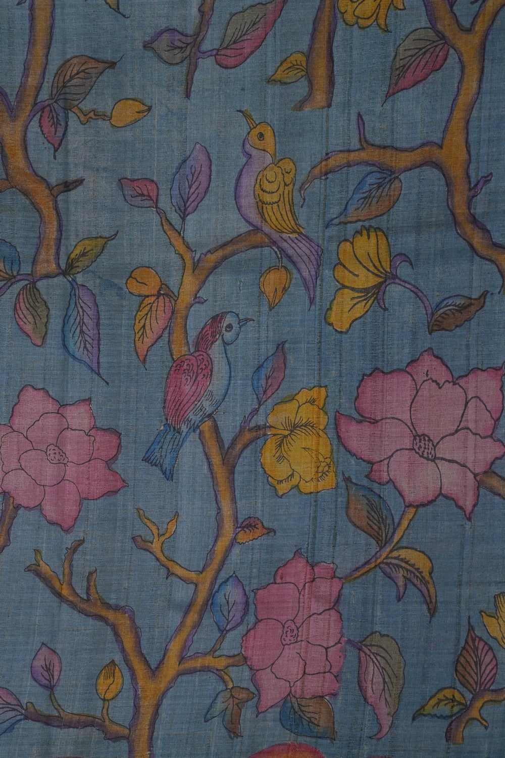 Image of Kalamkari Painting Saree