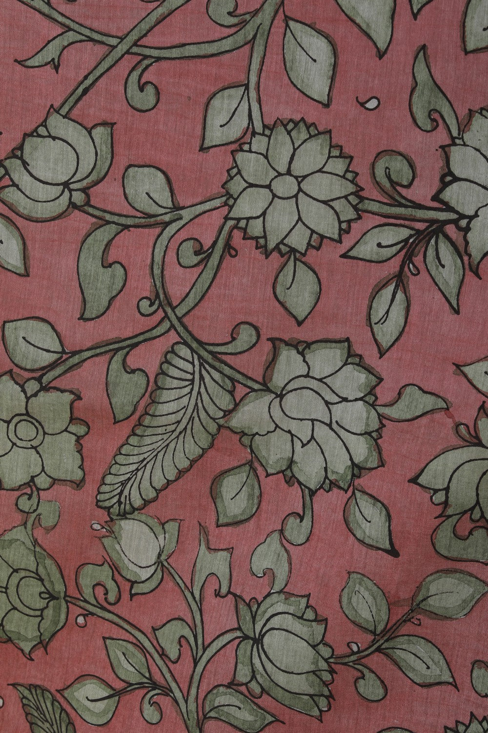 Image of Kalamkari Painting Saree