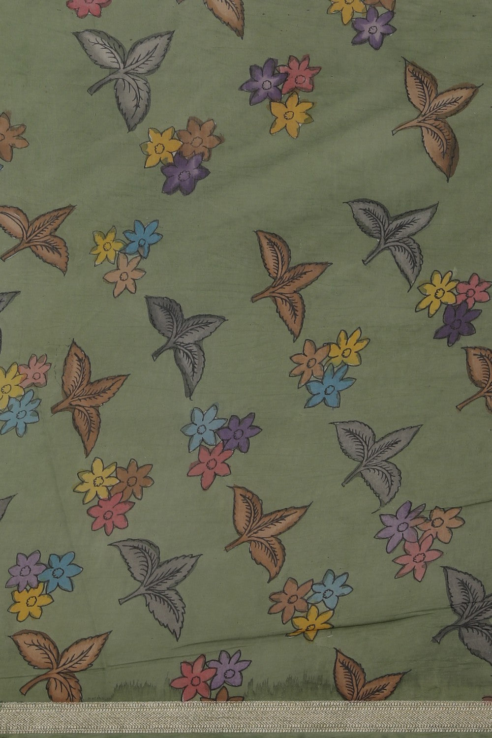 Image of Kalamkari Painting Saree