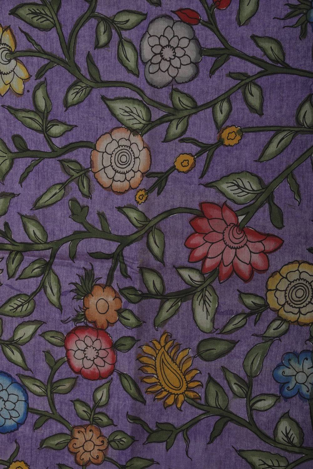 Image of Kalamkari Painting Saree