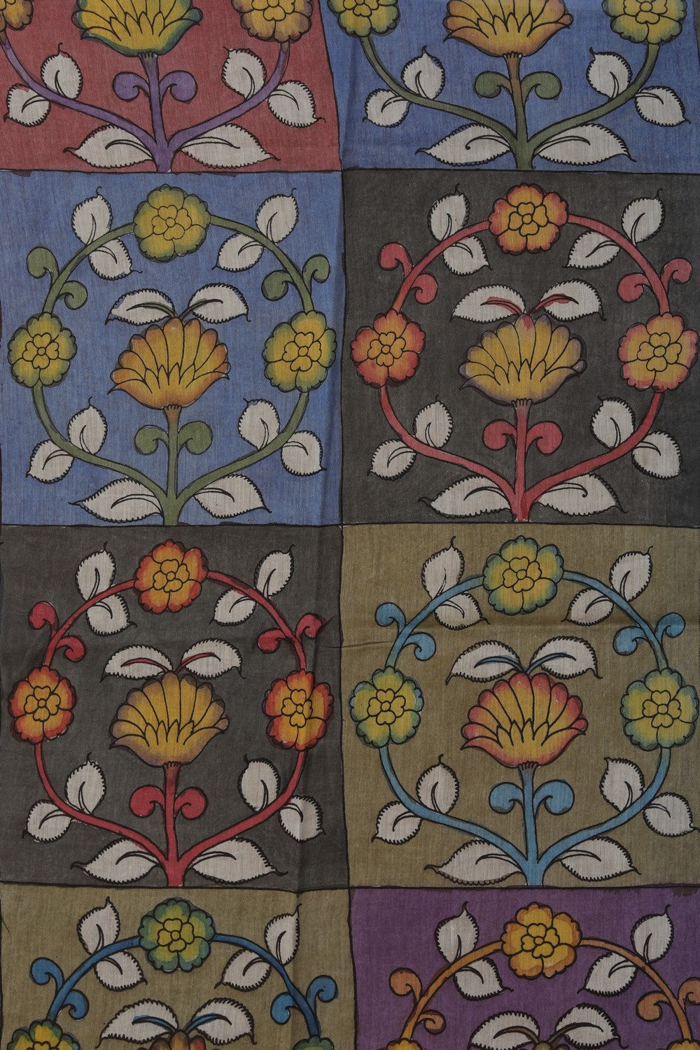 Image of Kalamkari Painting Saree