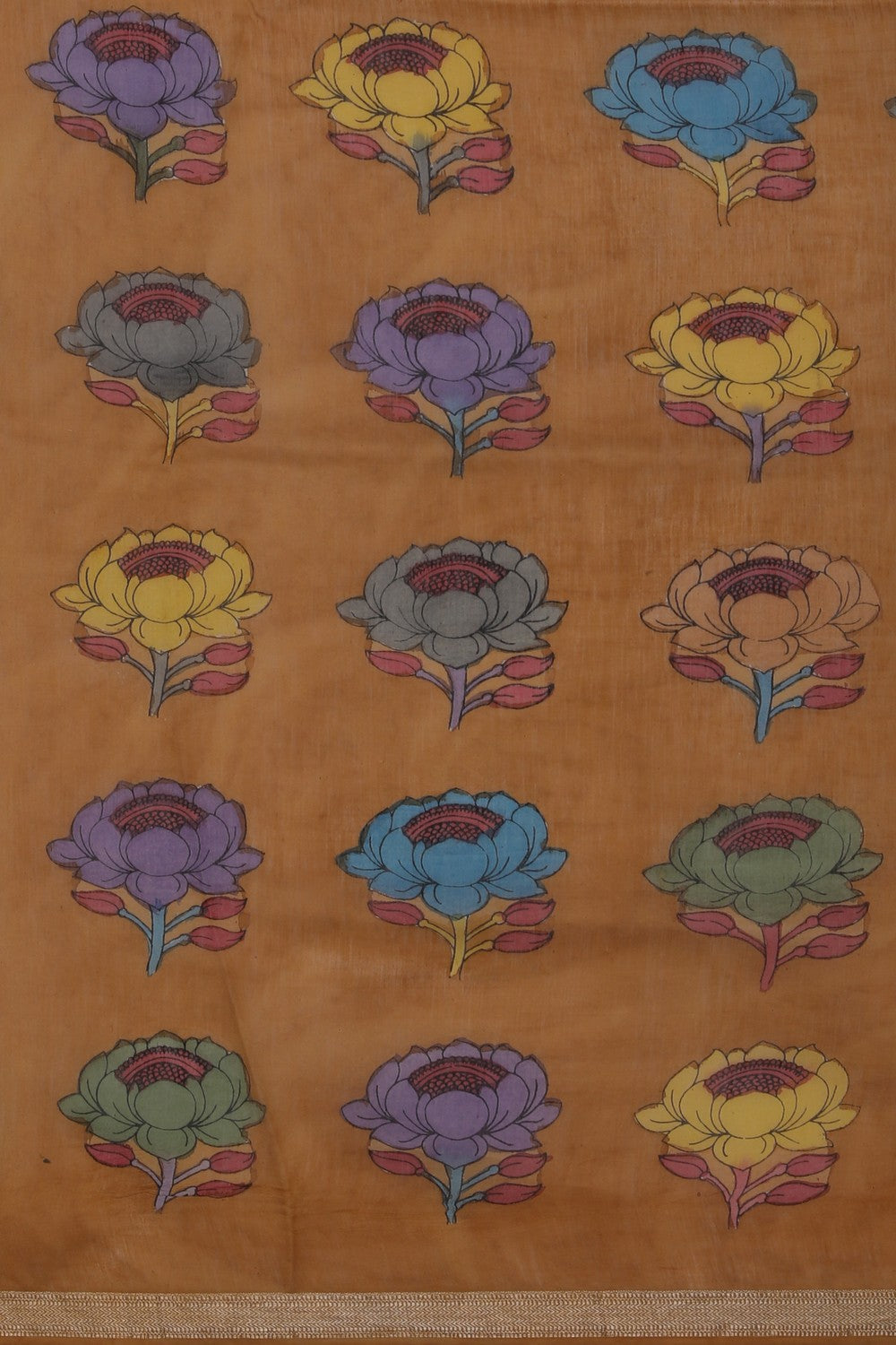 Image of Kalamkari Painting Saree