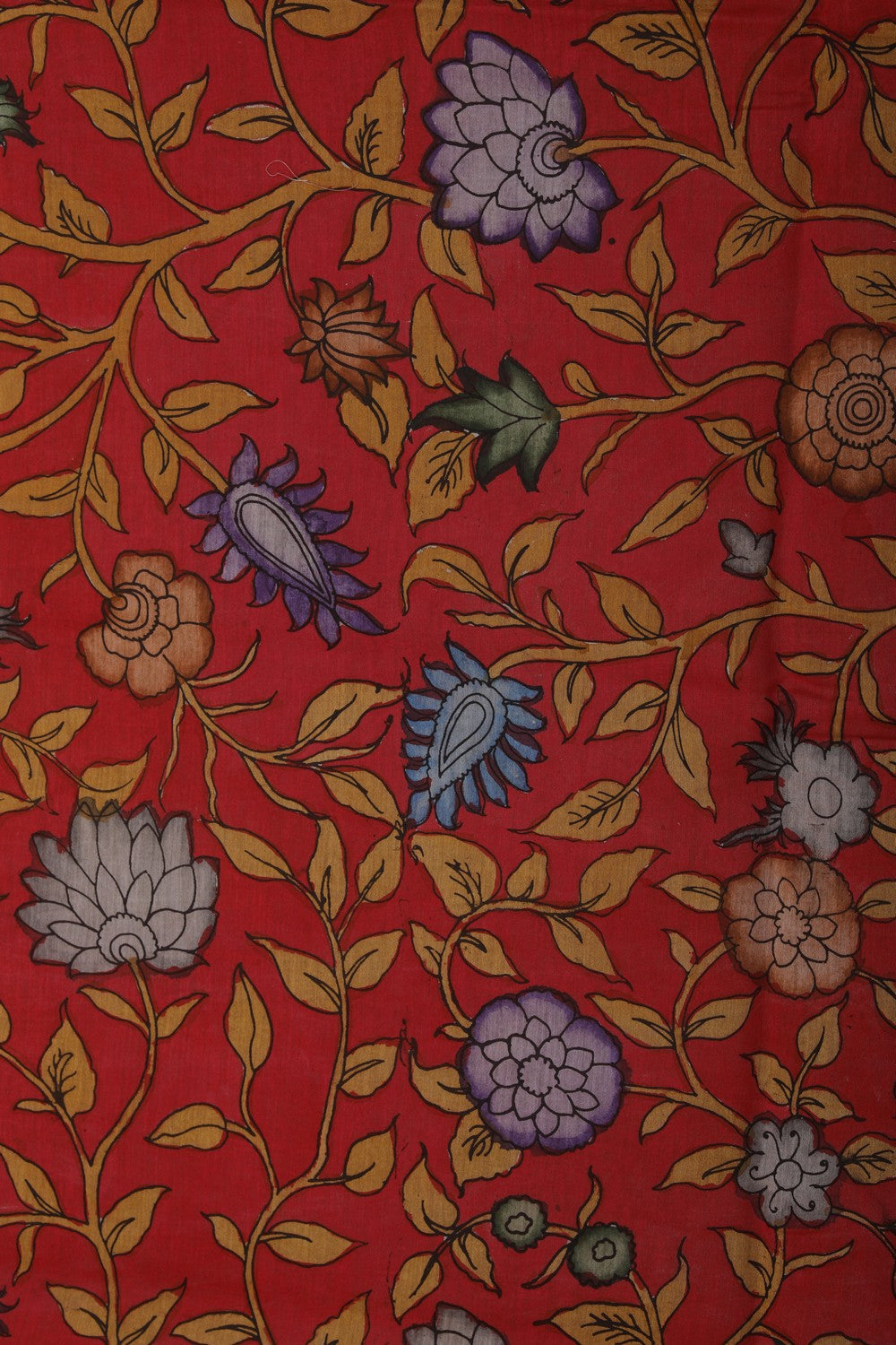 Image of Kalamkari Painting Saree