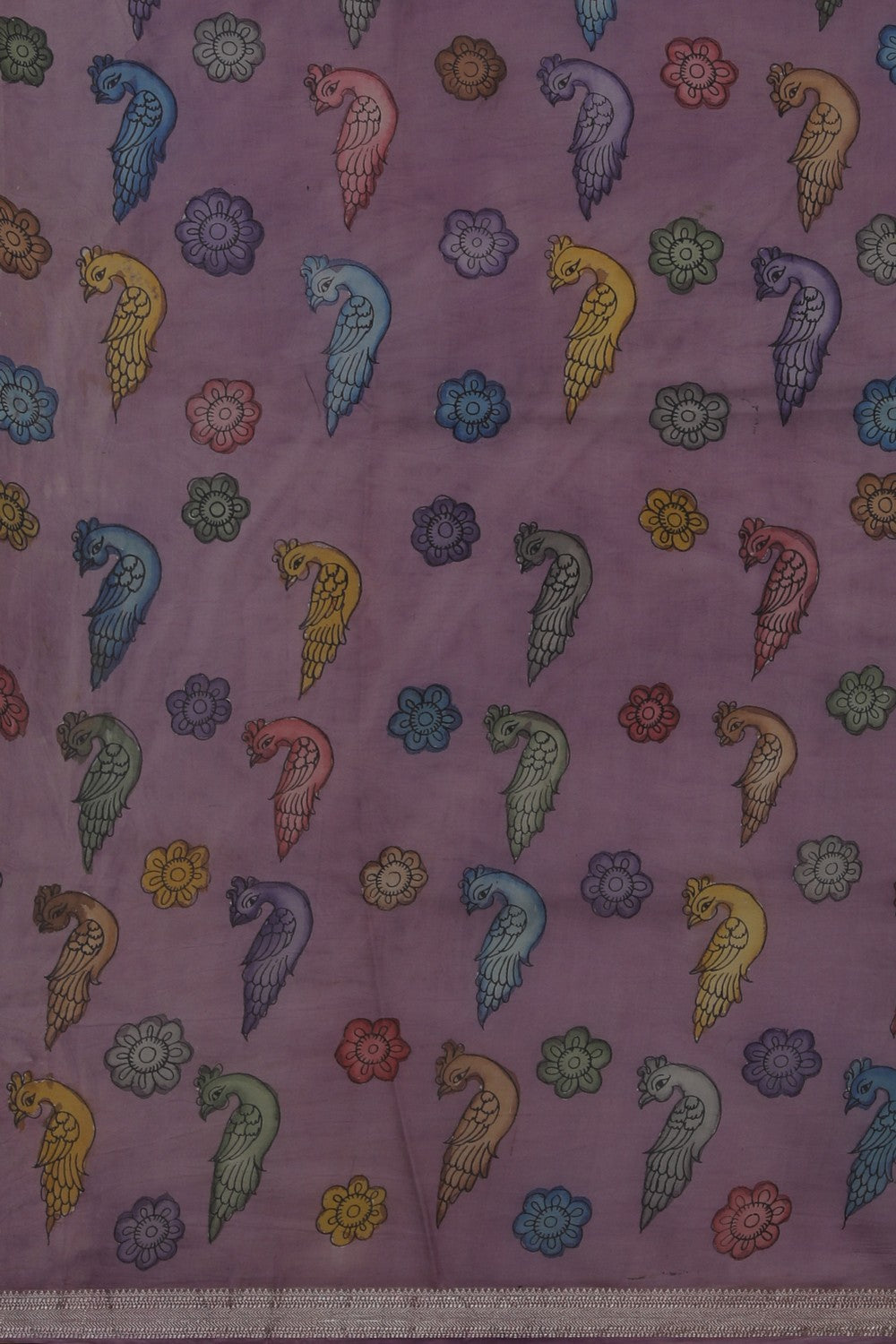 Image of Kalamkari Painting Saree