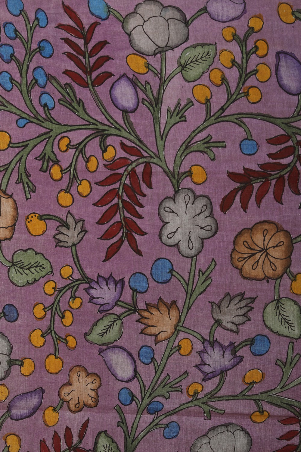 Image of Kalamkari Painting Saree