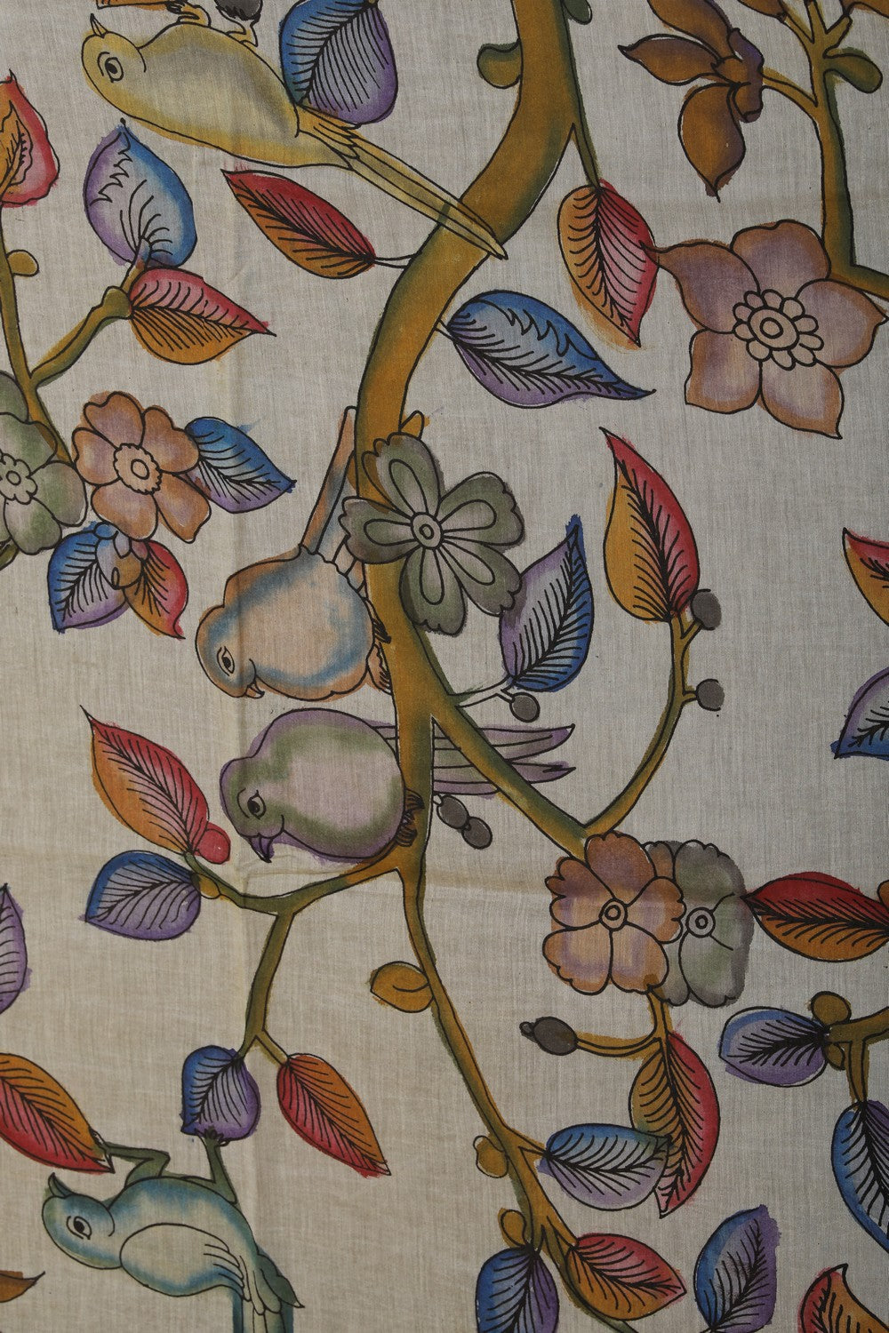 Image of Kalamkari Painting Saree