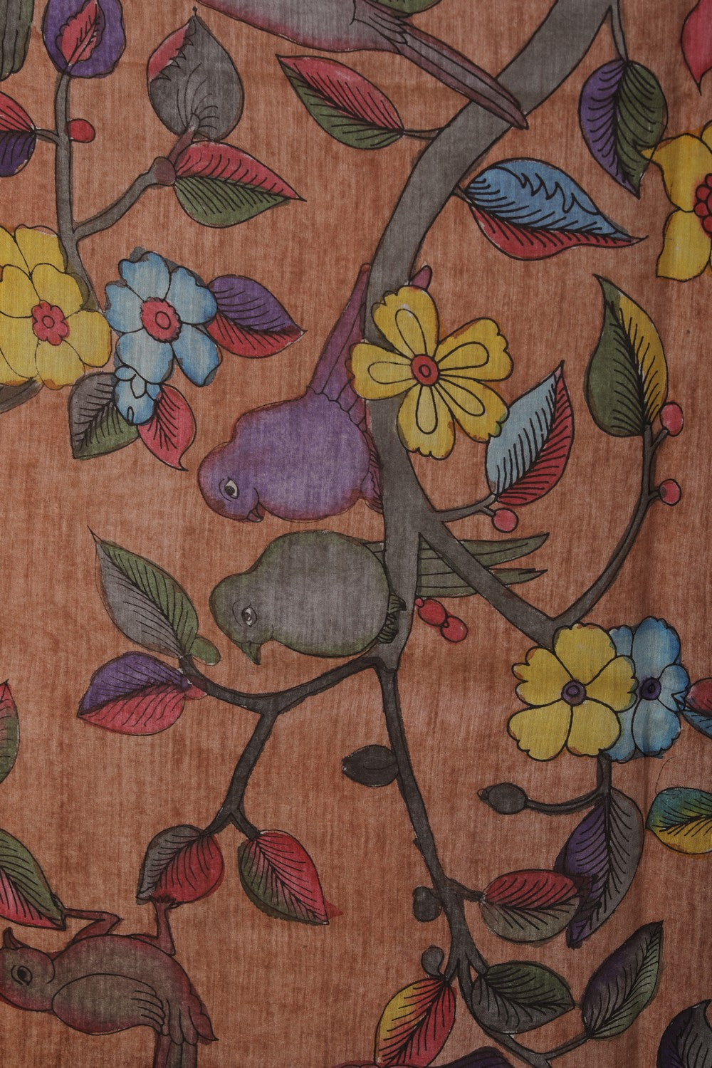 Image of Kalamkari Painting Saree