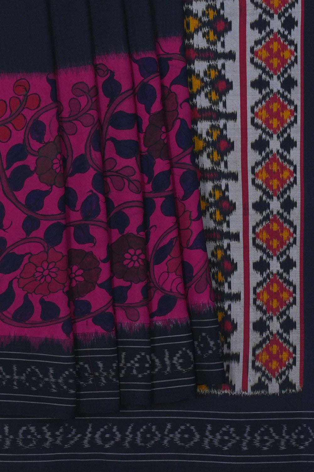 Image of Kalamkari Painting Saree