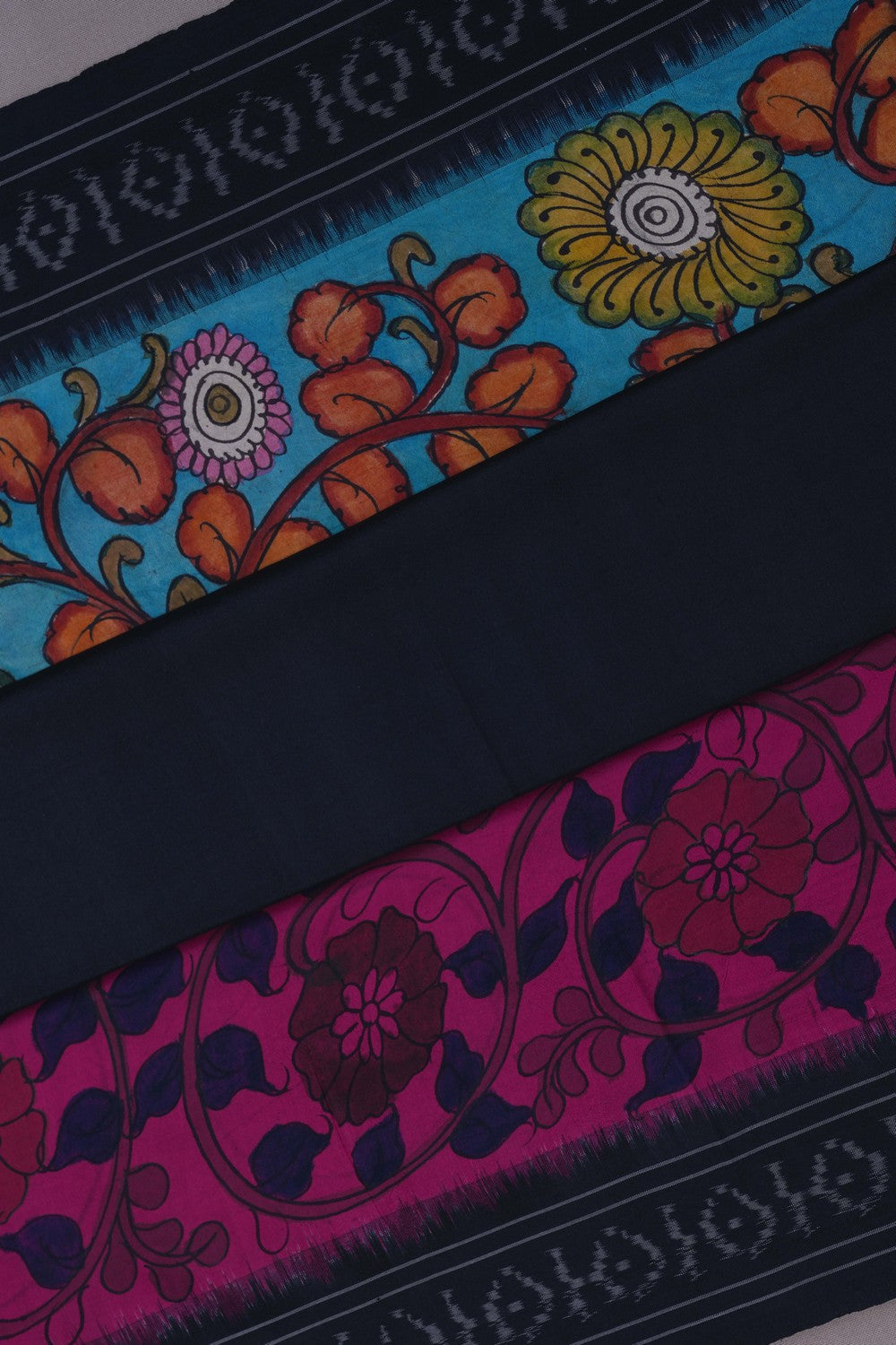 Image of Kalamkari Painting Saree