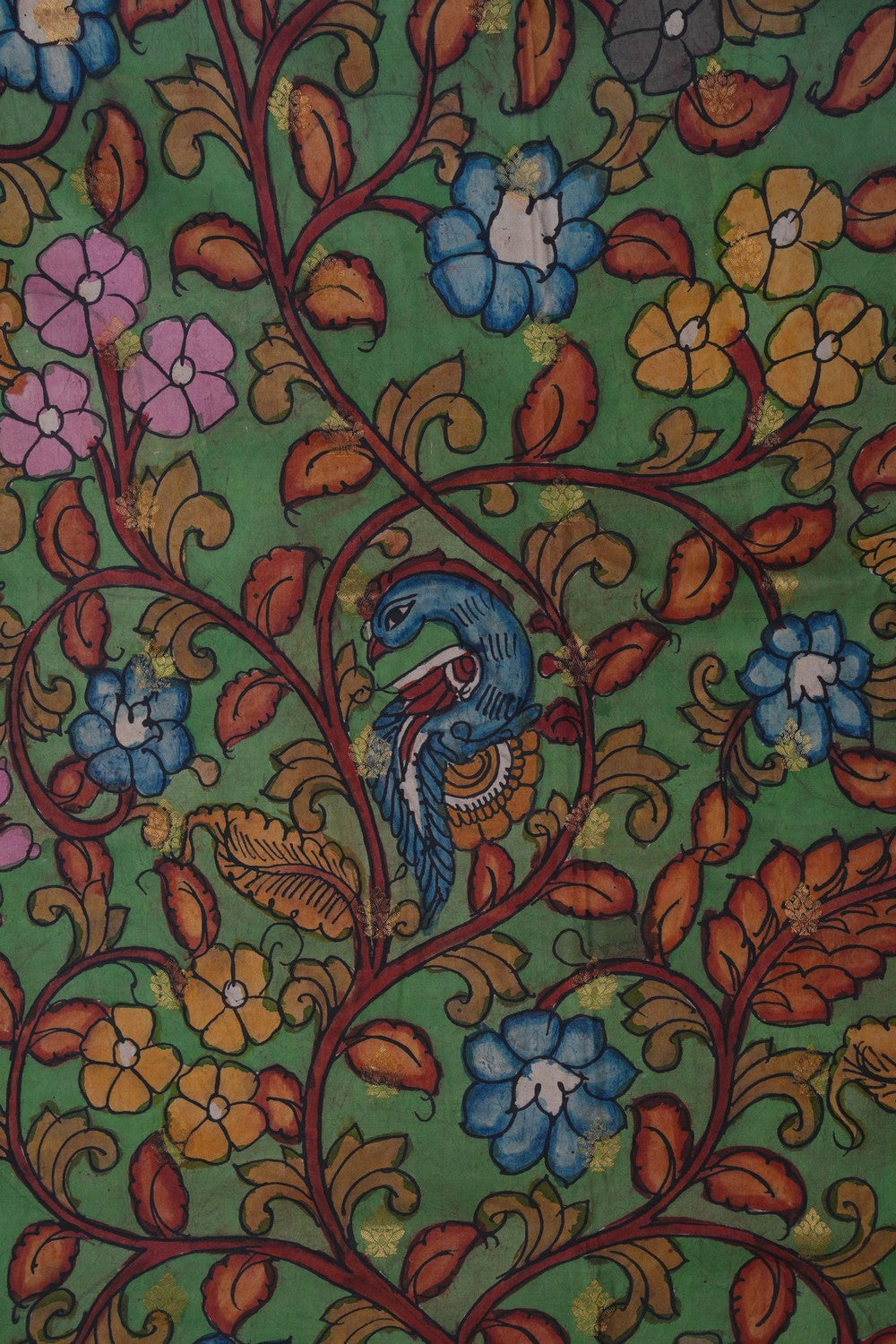 Image of Kalamkari Painting Saree