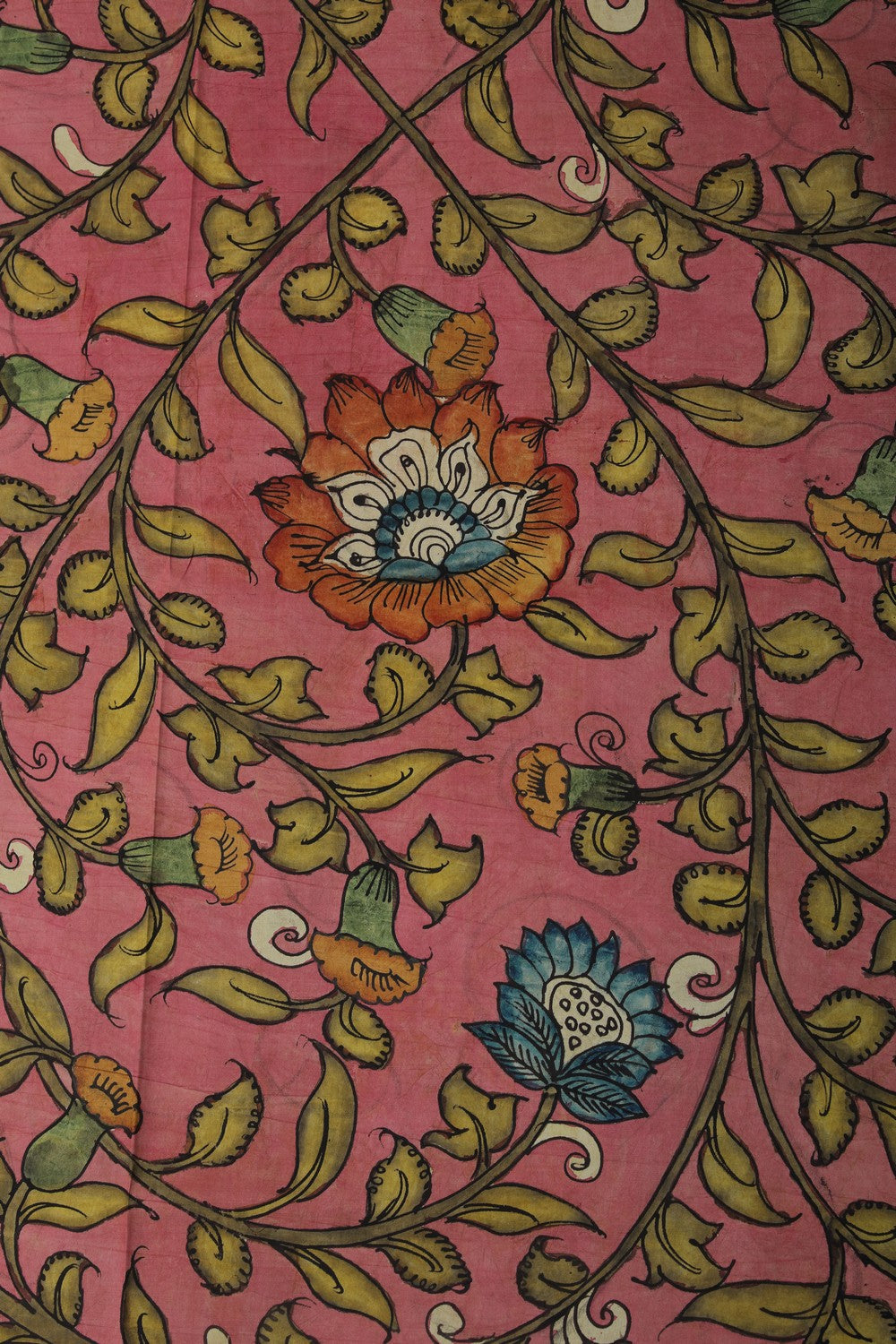 Image of Kalamkari Painting Saree