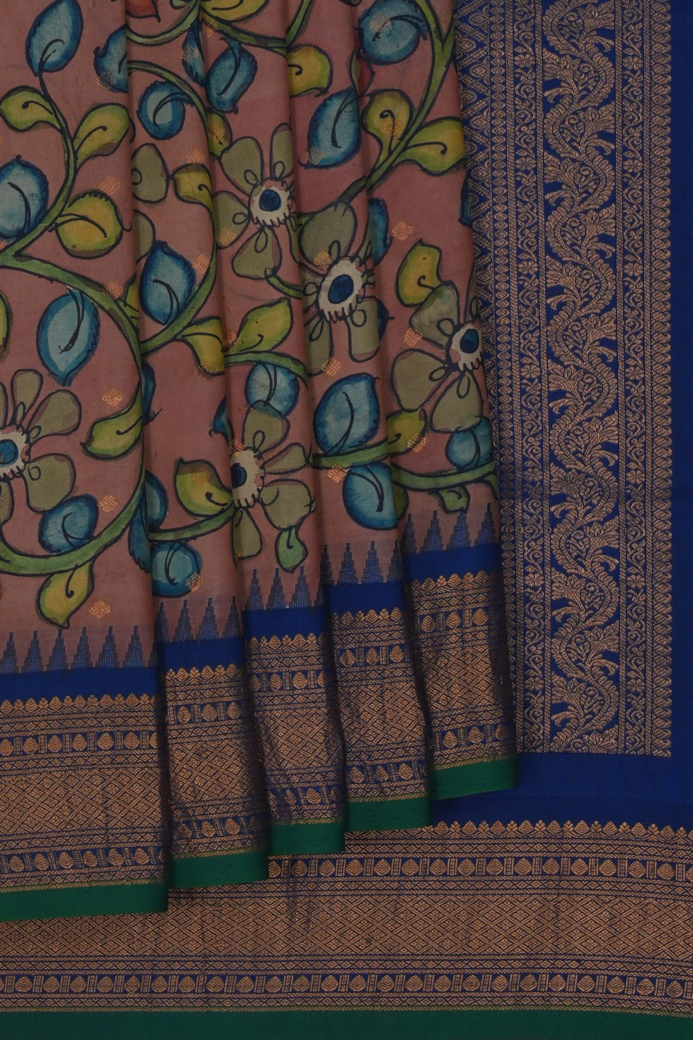Image of Kalamkari Painting Saree