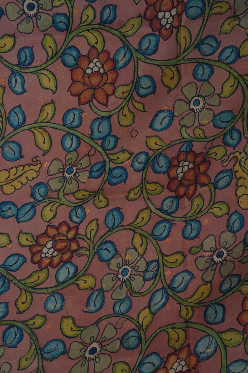 Image of Kalamkari Painting Saree