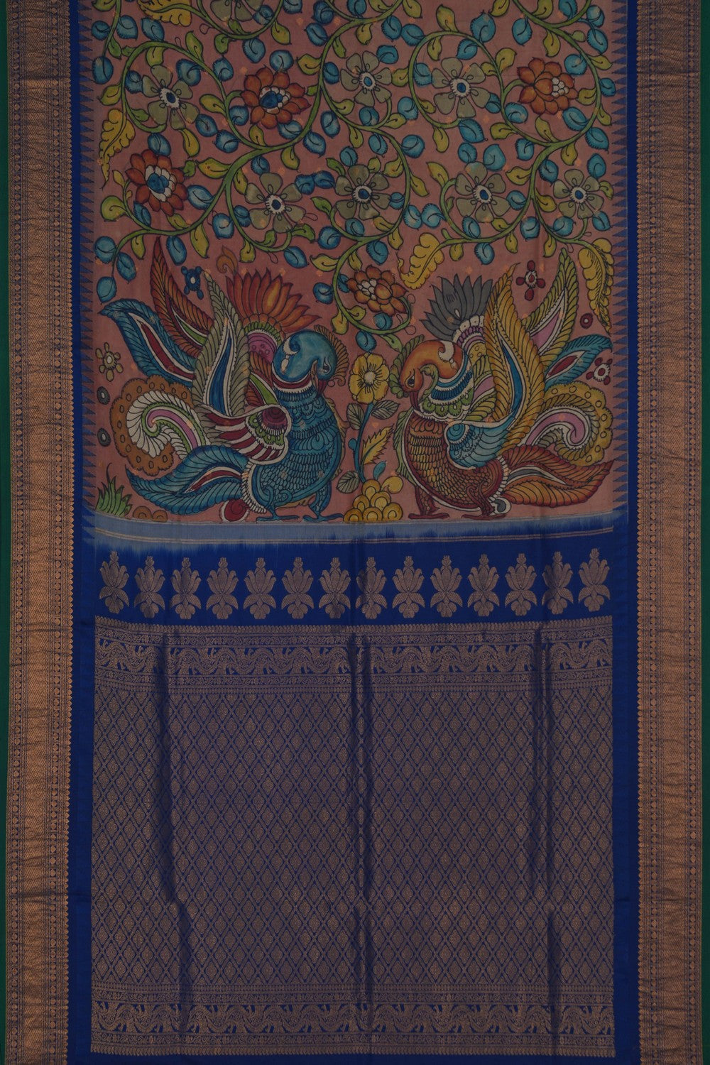 Image of Kalamkari Painting Saree