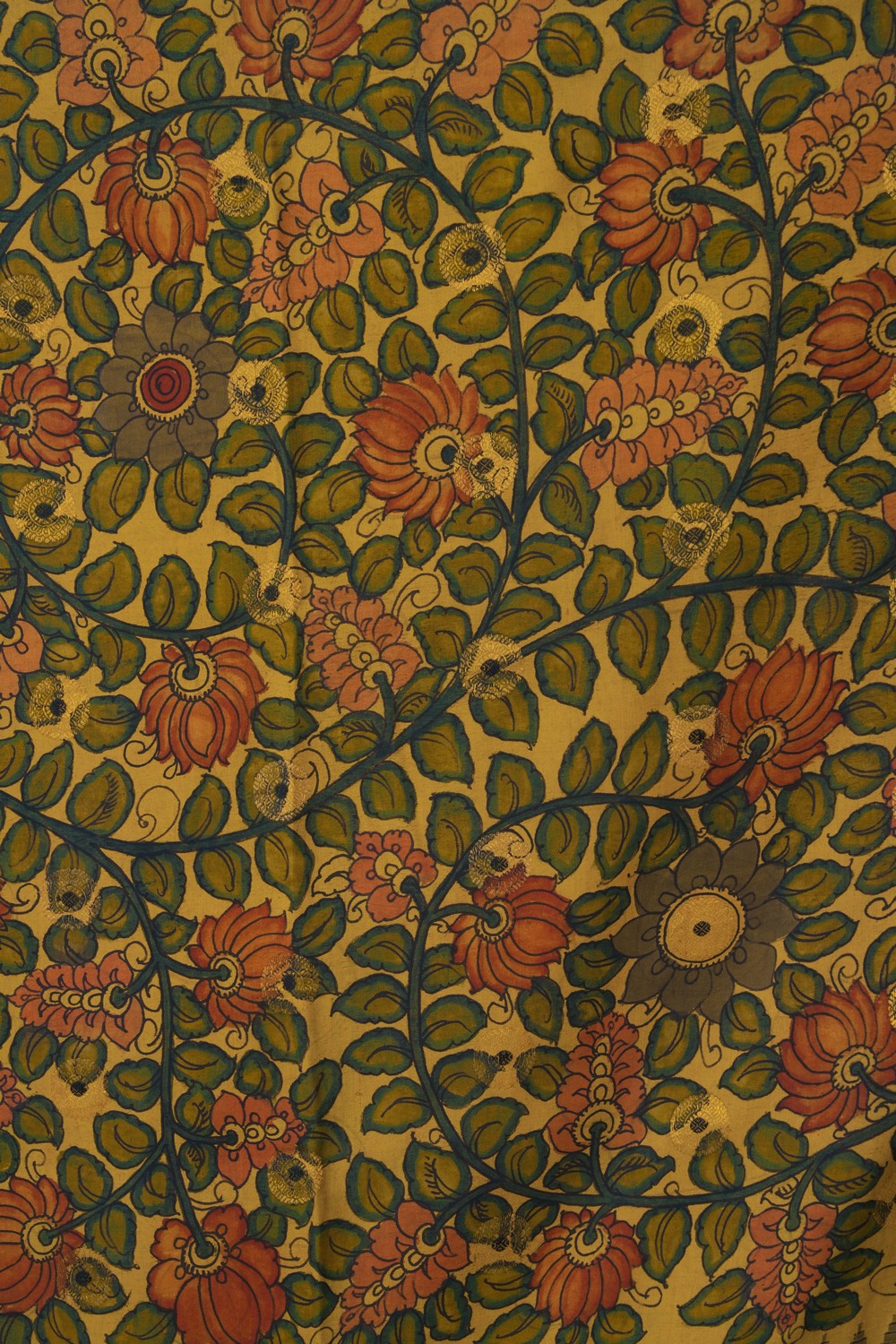 Image of Kalamkari Painting Saree