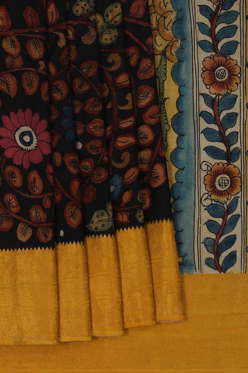 Image of Kalamkari Painting Saree