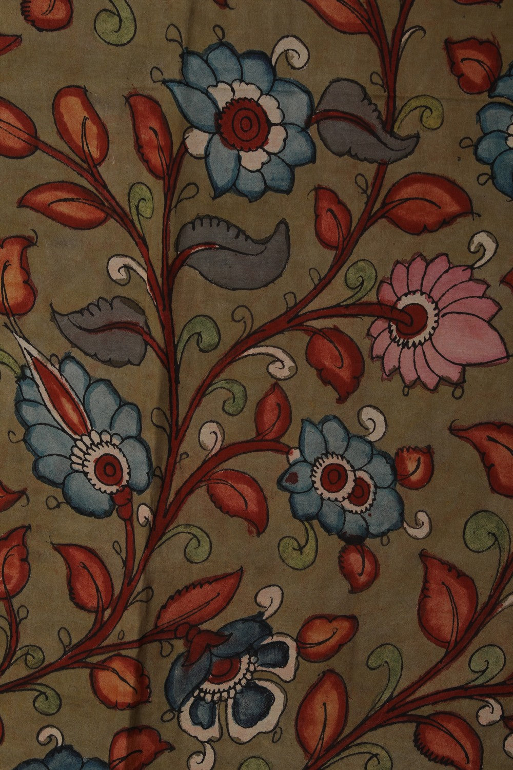 Image of Kalamkari Painting Saree