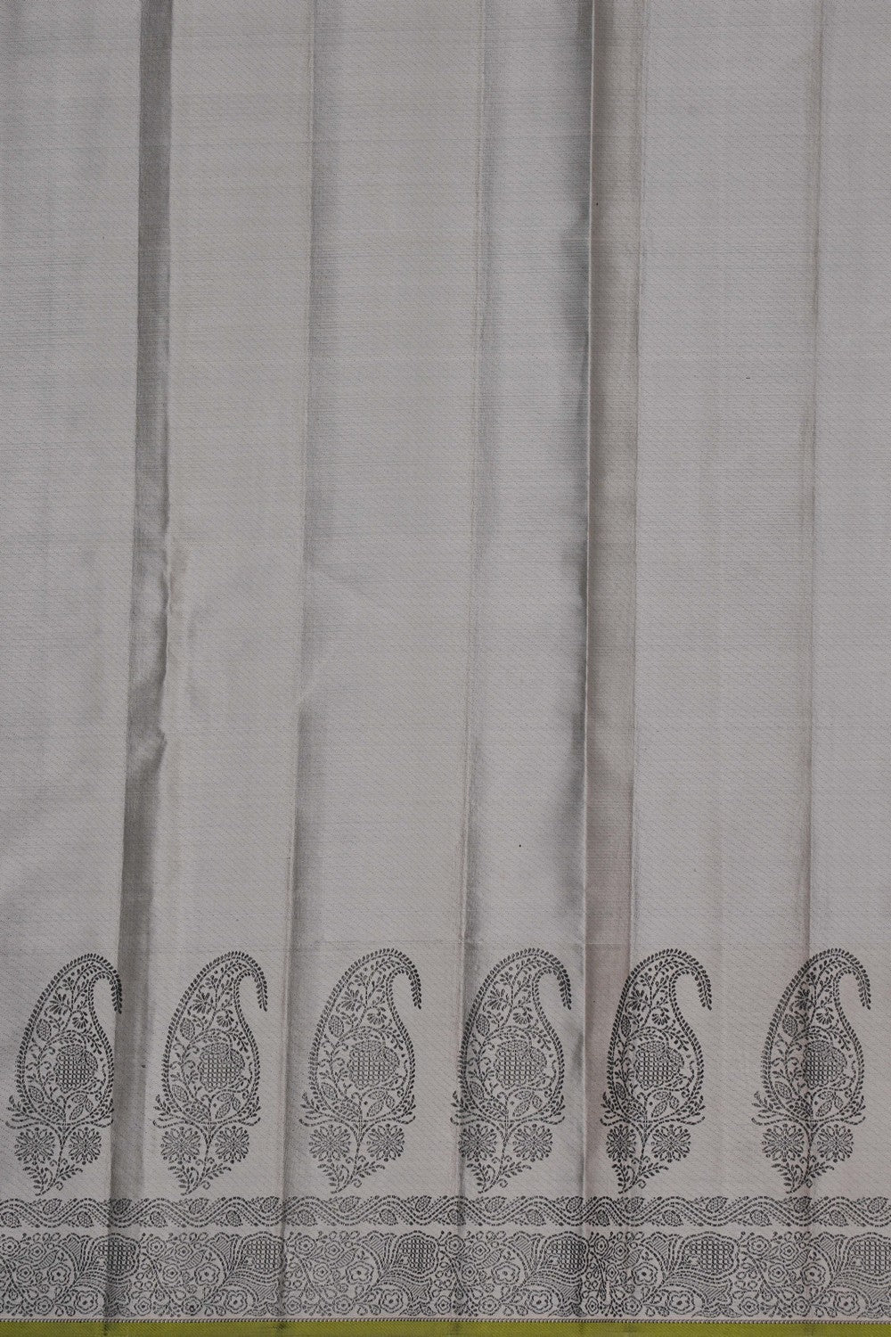 Image of Arani Silk Off-White Saree