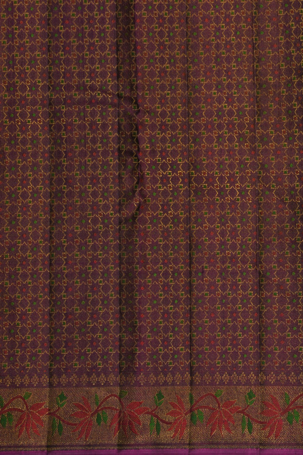 Image of Arani Silk Violet Saree