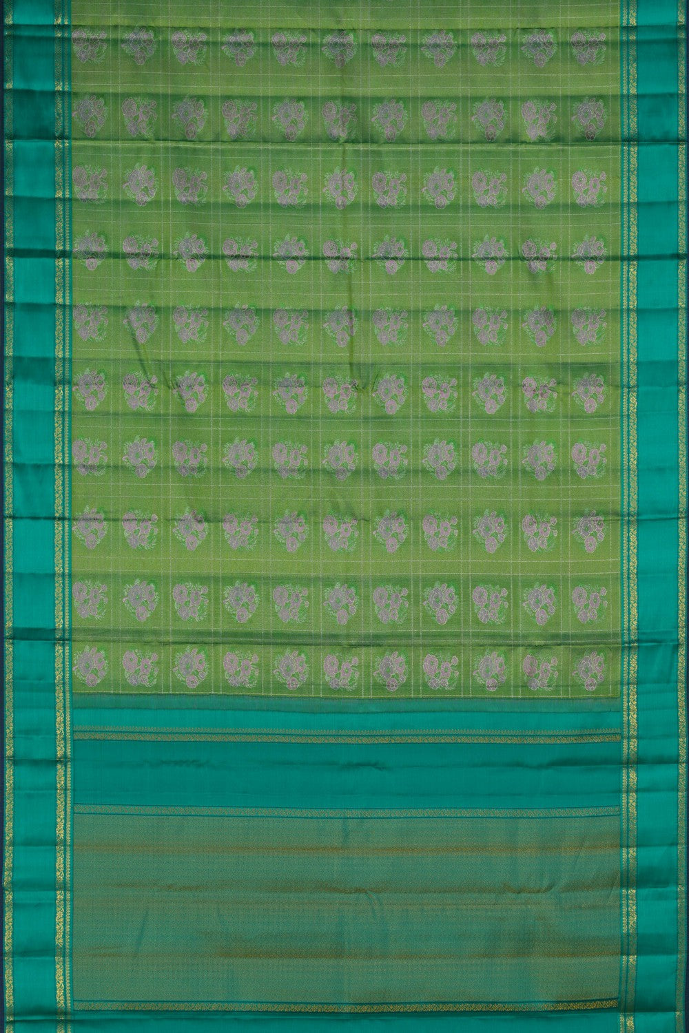 Image of Arani Silk Green Saree