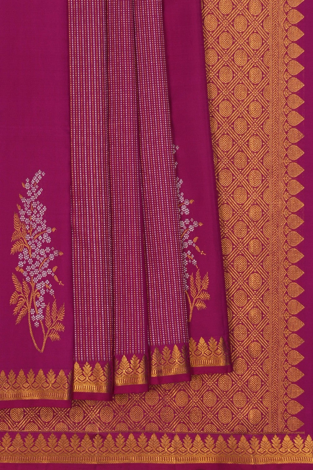 Image of South Silk Pink Saree