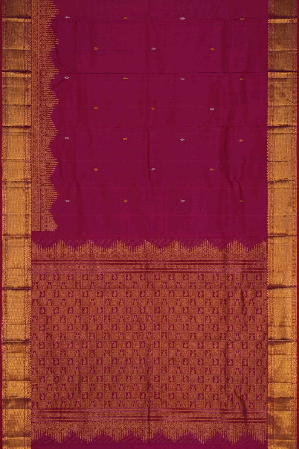 Image of South Silk Pink Saree