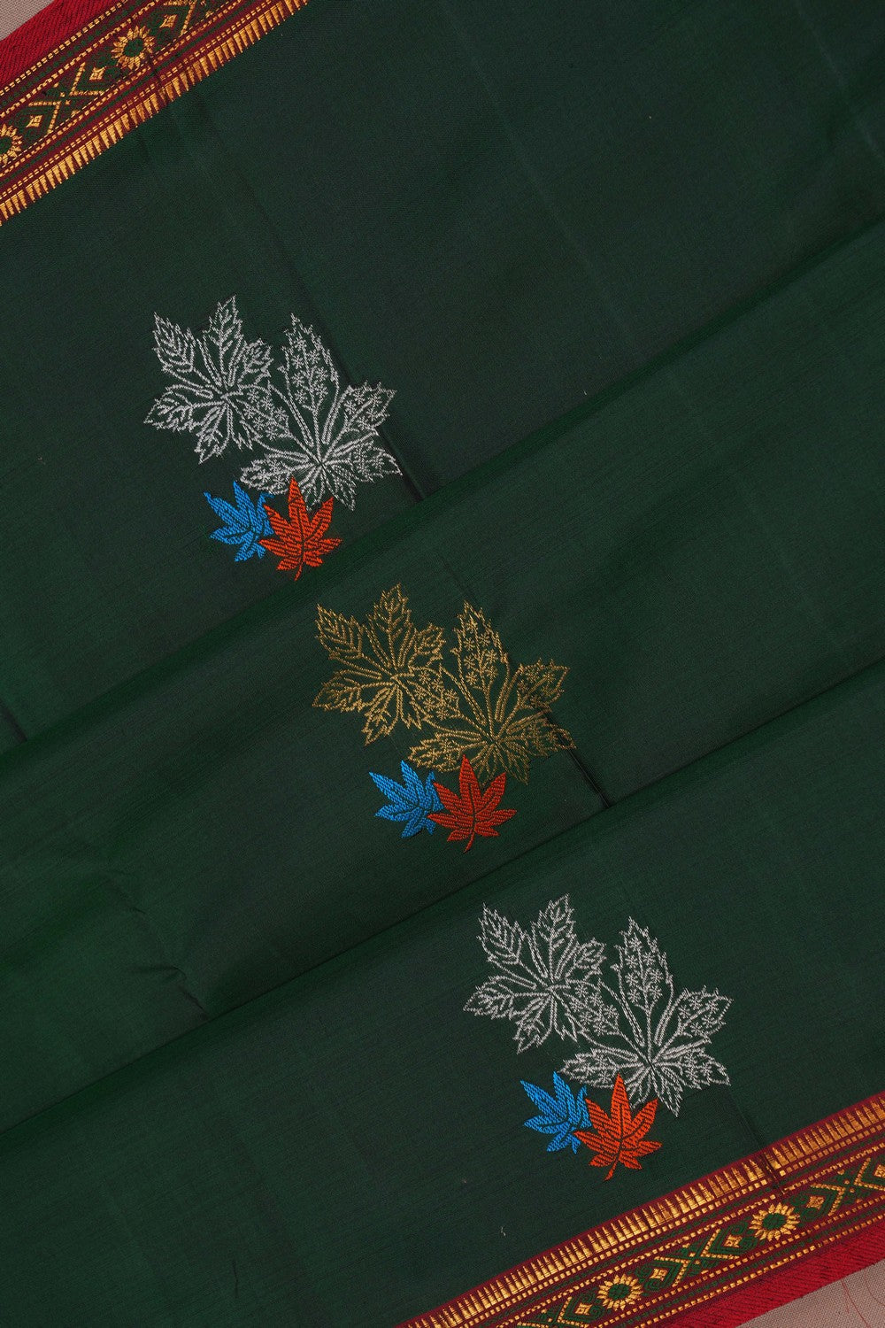 Image of South Silk Green Saree