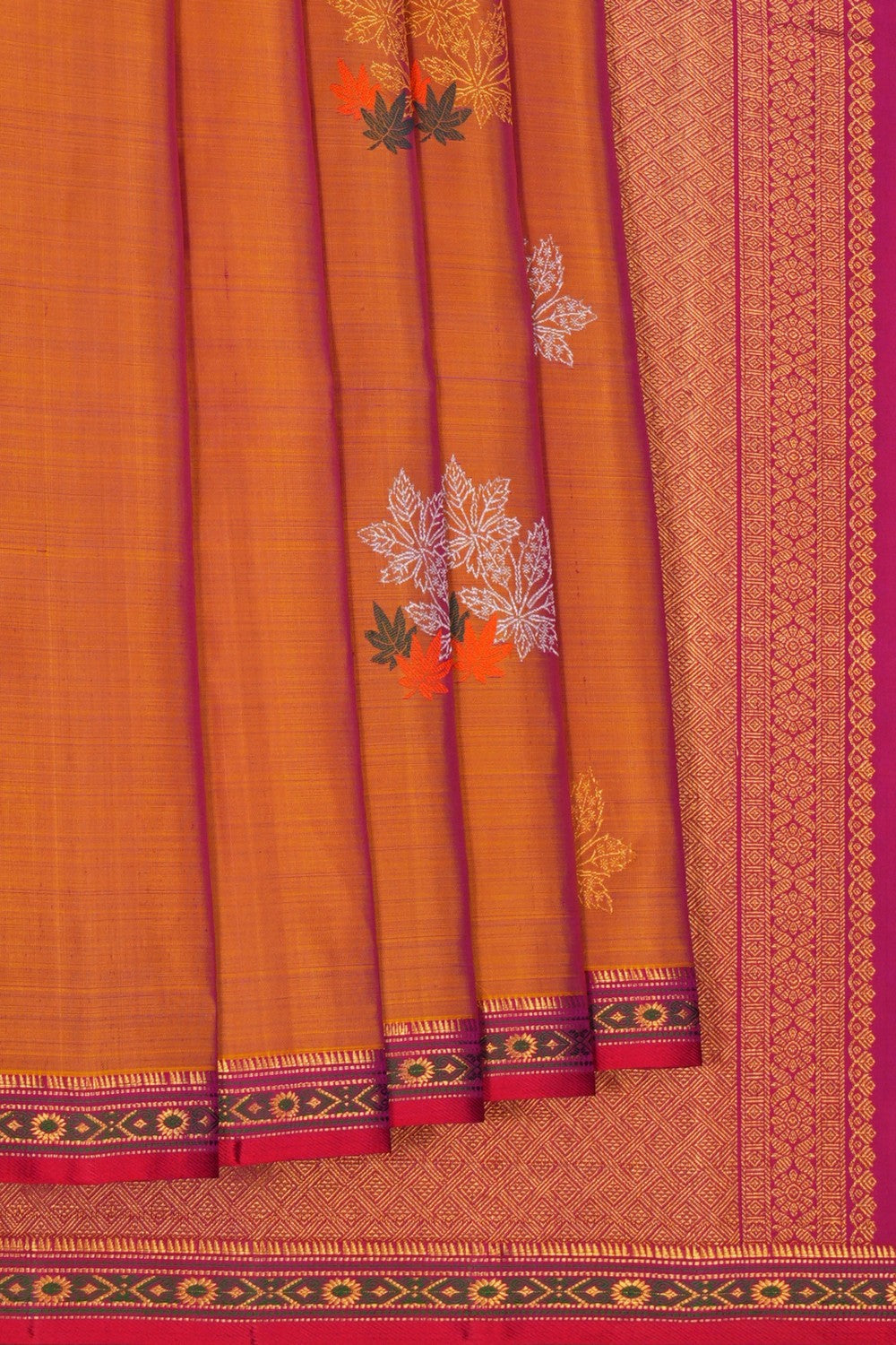Image of South Silk Mustard Saree