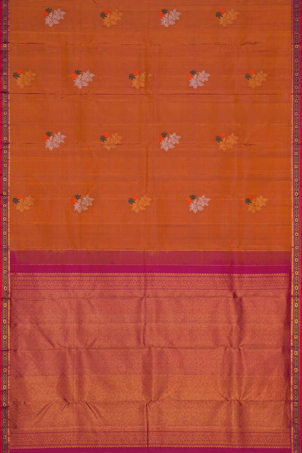 Image of South Silk Mustard Saree