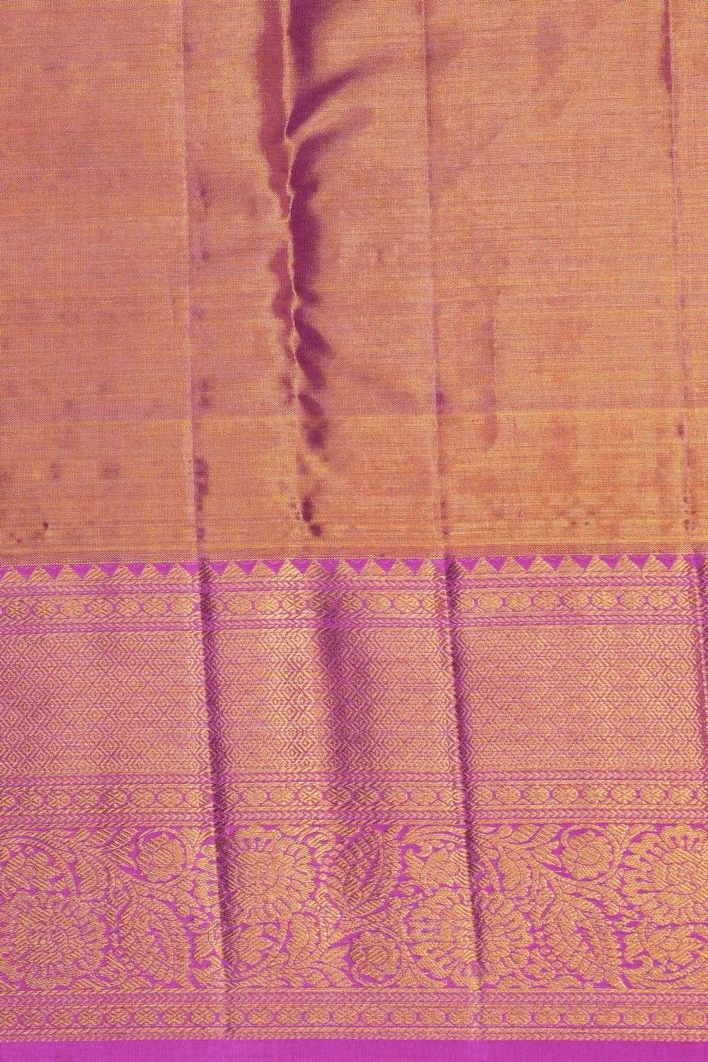 Image of Pink Tissue Brocade Kanchipattu Saree