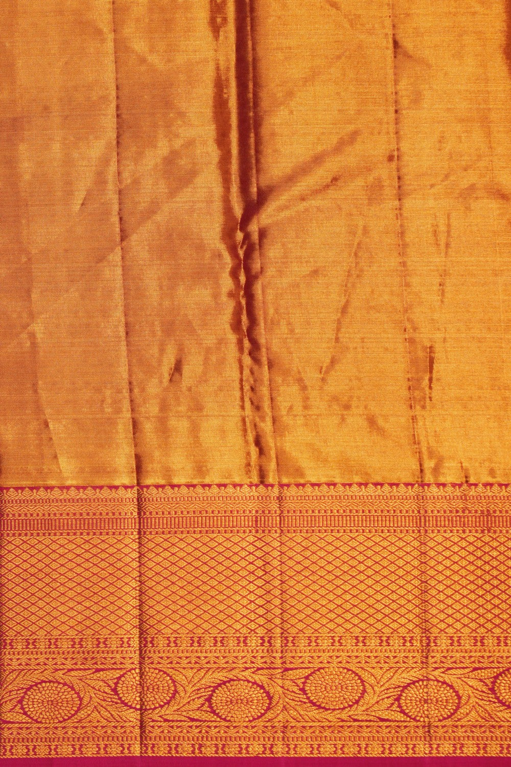 Image of Gold Tissue Brocade Kanchipattu Saree
