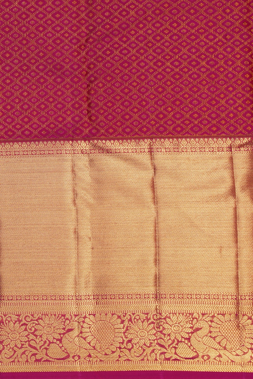 Image of Pink Brocade Kanchipattu Saree