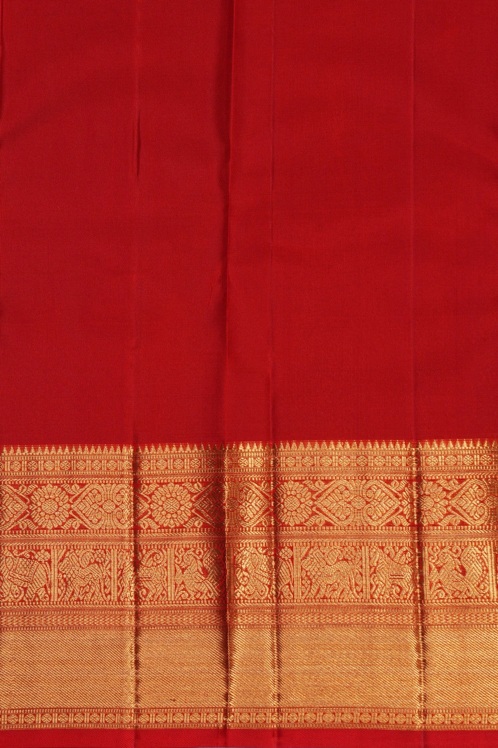 Image of Kanchipattu Maroon Saree