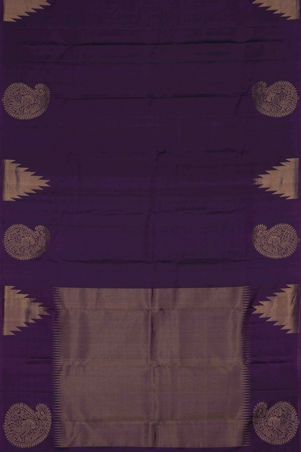 Image of South Silk Purple Saree