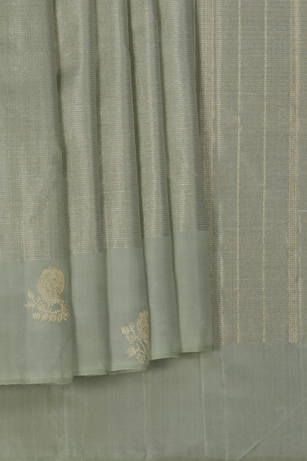 Image of Arani Silk Sage Green Saree