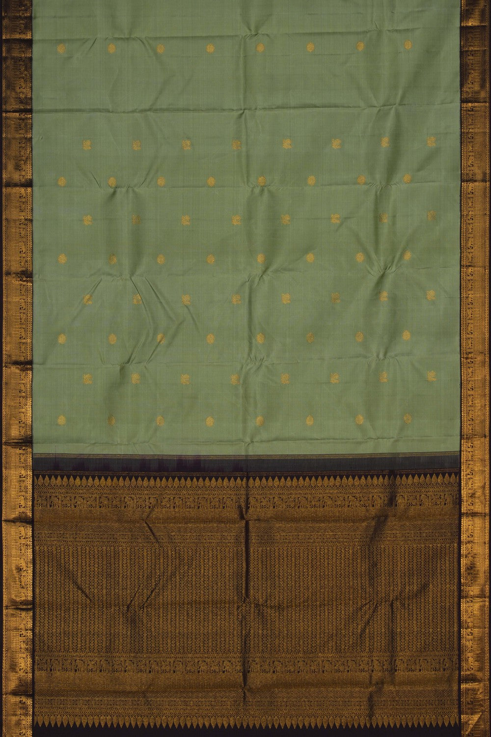 Image of Arani Silk Sage Green Saree