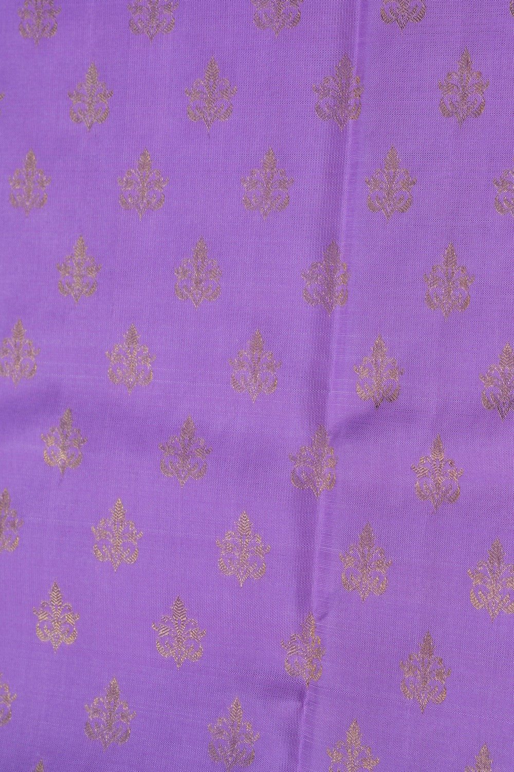 Image of Kanchipuram Brocade Silk Purple Saree