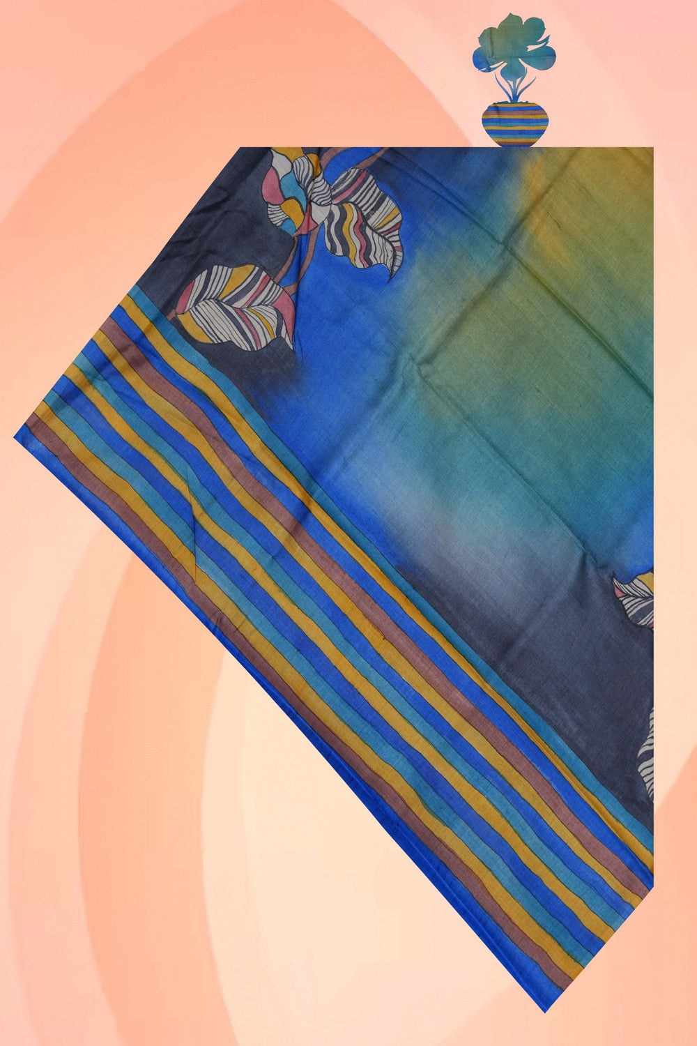 Image of A Floral Printed Dupatta