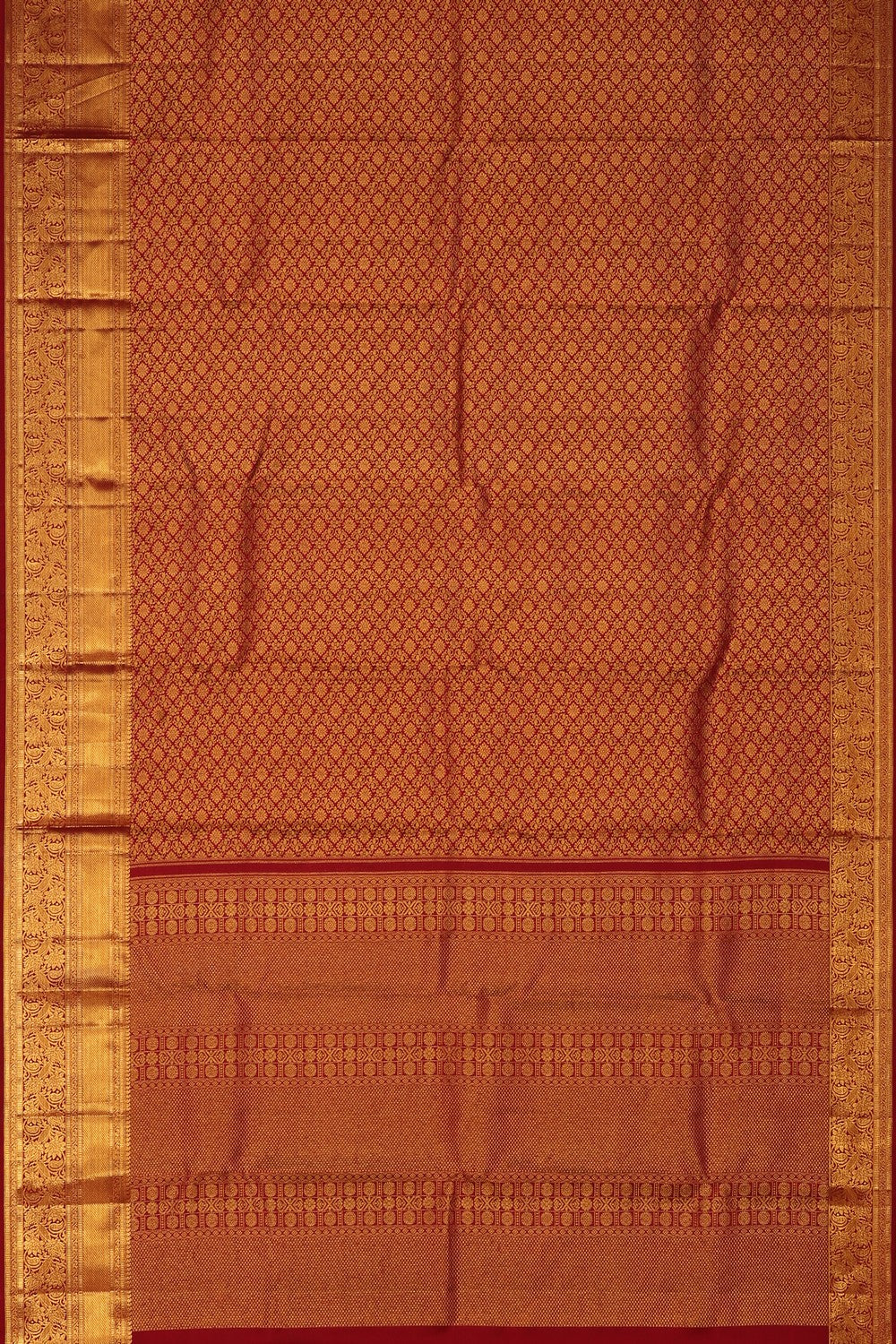 Image of Kanchipattu Brocade Plum Pink Saree