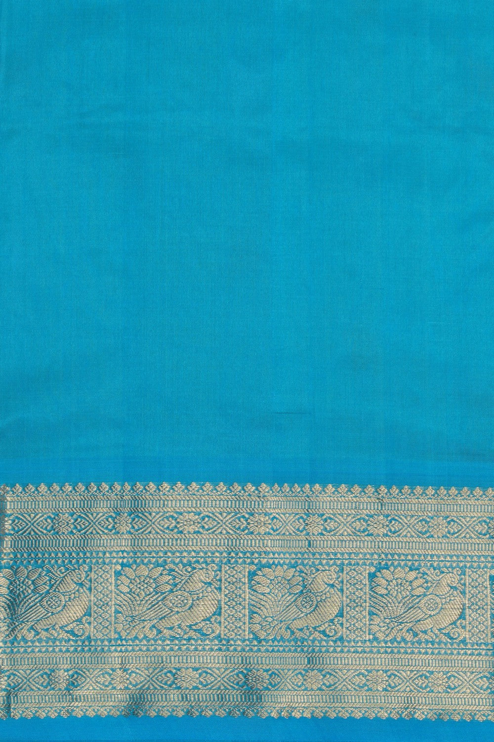 Image of Venkatagiri Sea-Green Saree